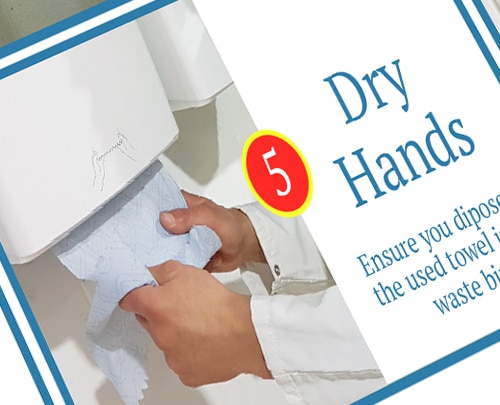 hand wash procedures ppe