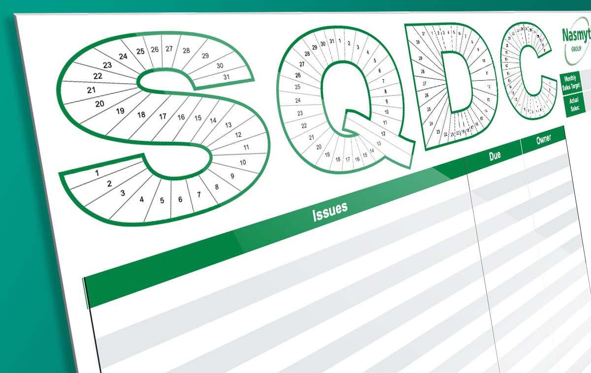 Sqdc Board Template Excel