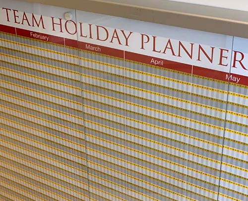 Team Holiday Planner