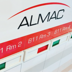Almac status sliders