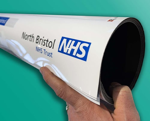 NHS magnetic overlay rolled