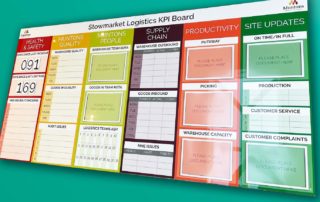 Muntons KPI logistics board doc holders magnetics