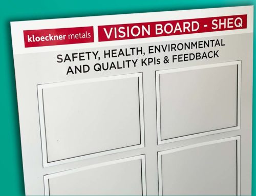 SHEQ visual management board