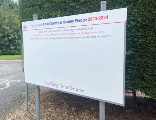 Food Safety and Quality Pledge Board