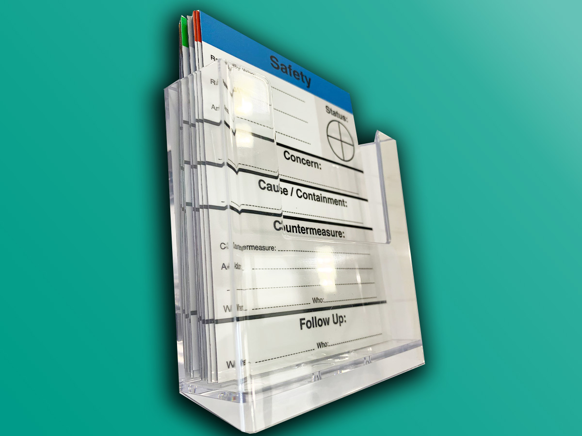 PFU tickets in multi sheet document holder