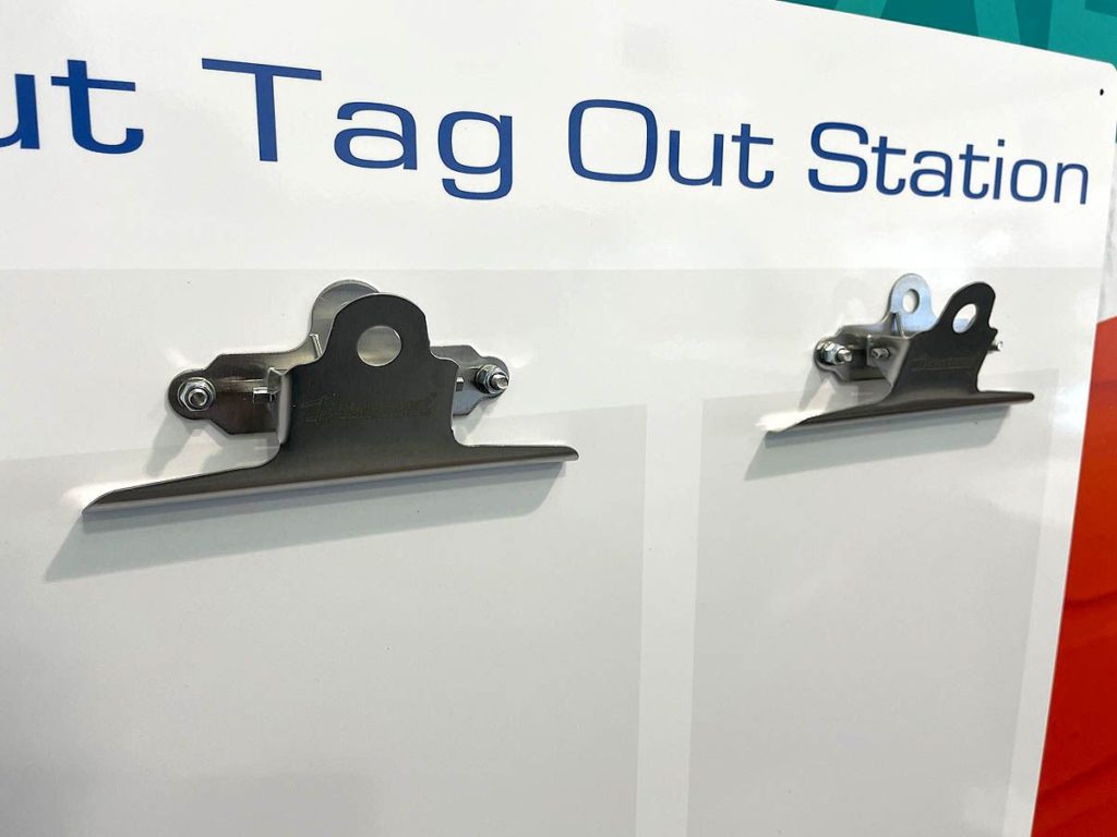 lock out tag out station