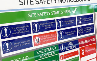 Site Safety Noticeboard