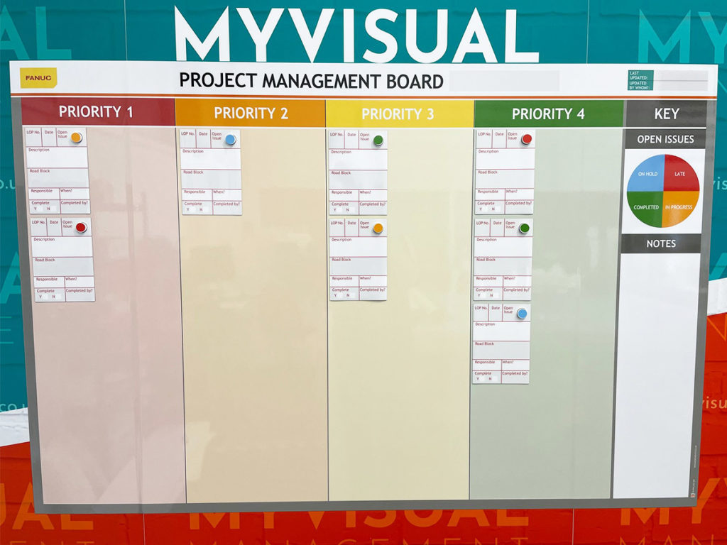 Project management board