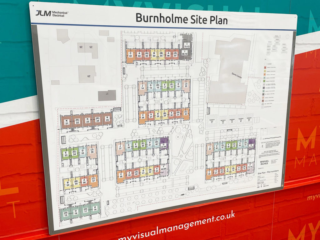 Site Plan board