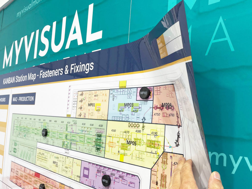 Site plan information board