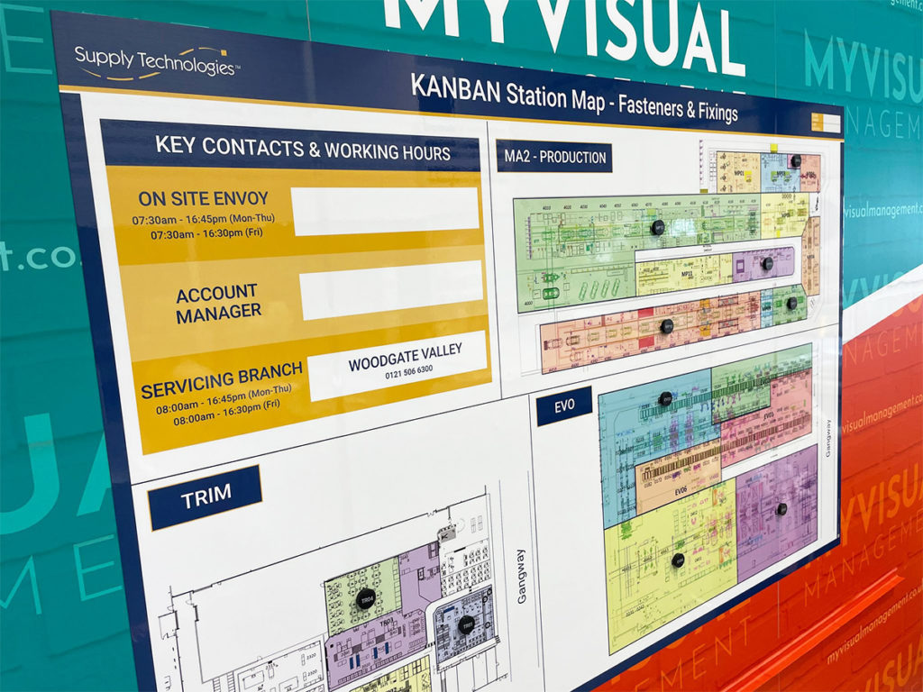 Site plan information board