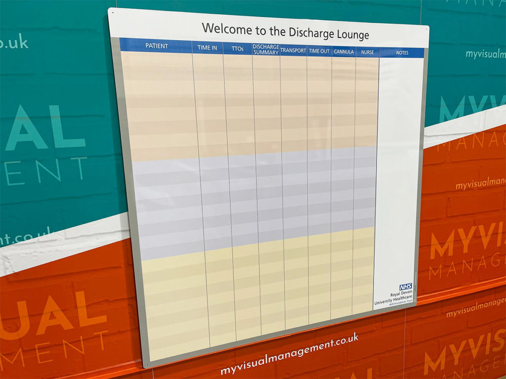 Discharge lounge board