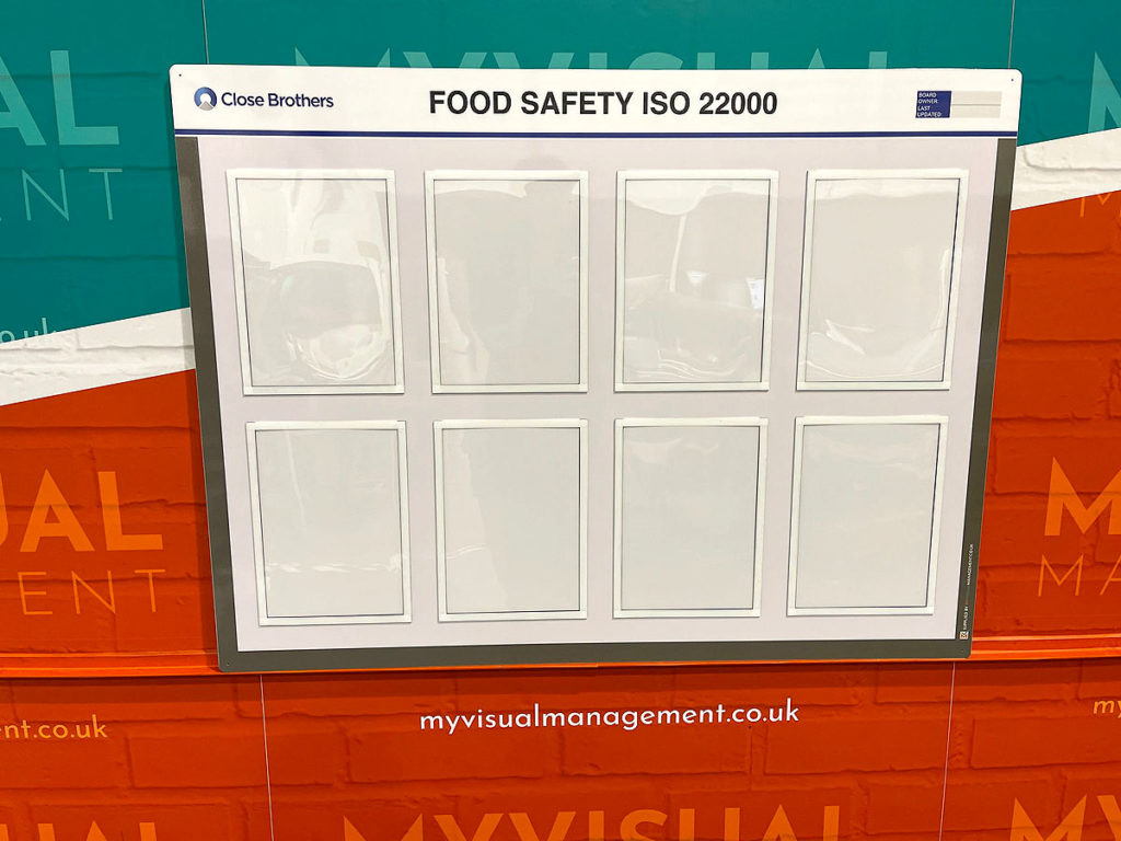 Food Safety ISO board