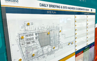 Daily Briefing & Site Hazards Co-Ordination Board