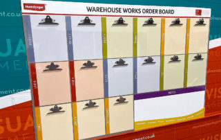 Warehouse Works Order Board