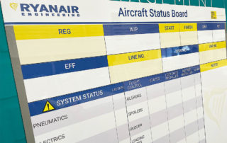 Aircraft Status board