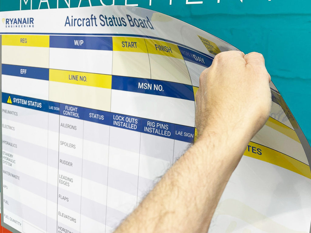 Aircraft Status board