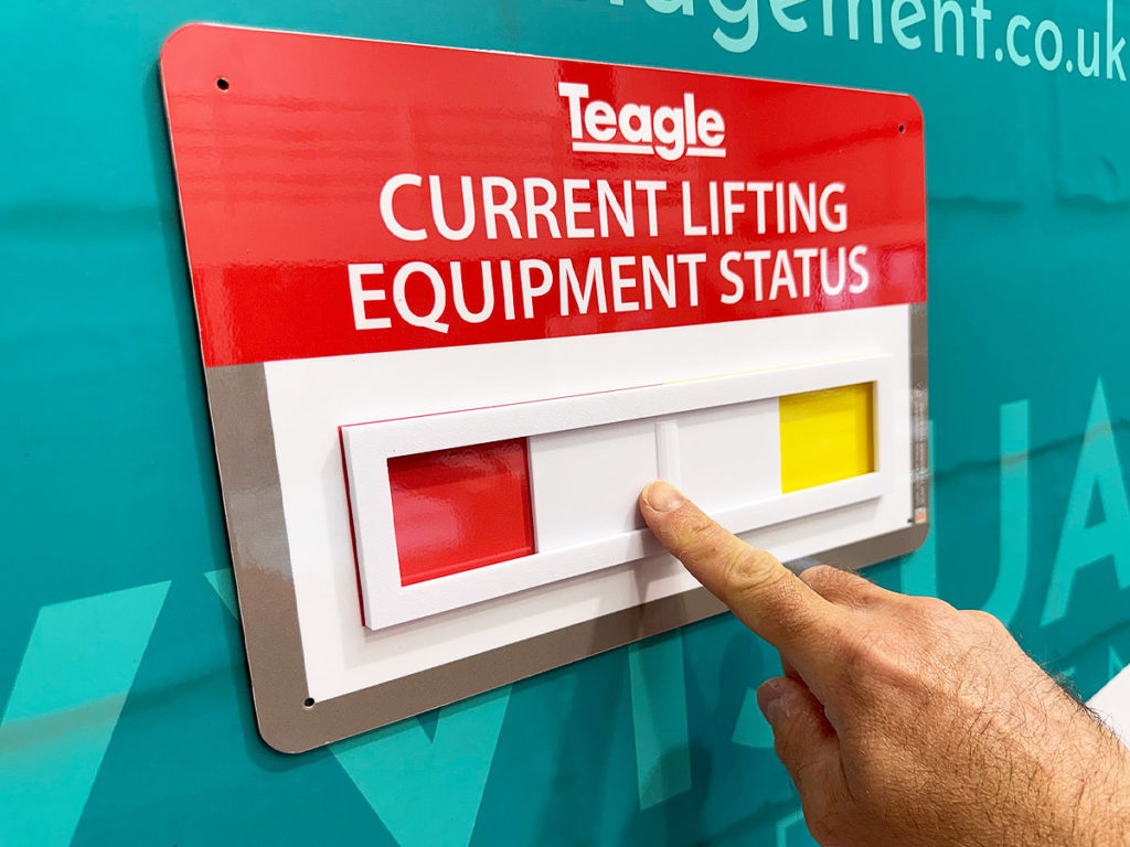 Equipment Status board