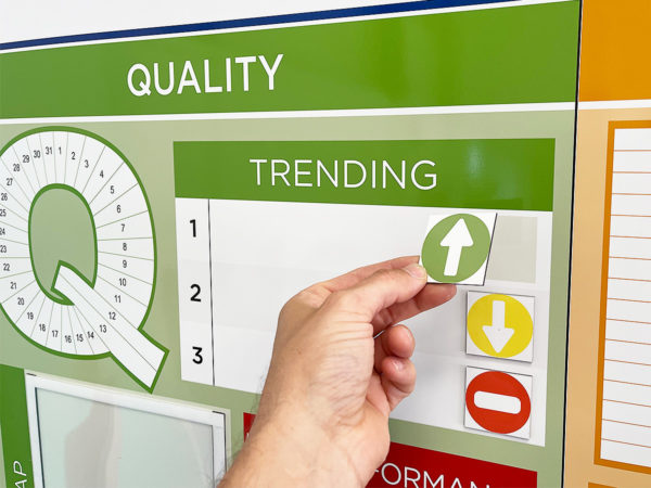 Magnetic Colour Coding SQPD Board