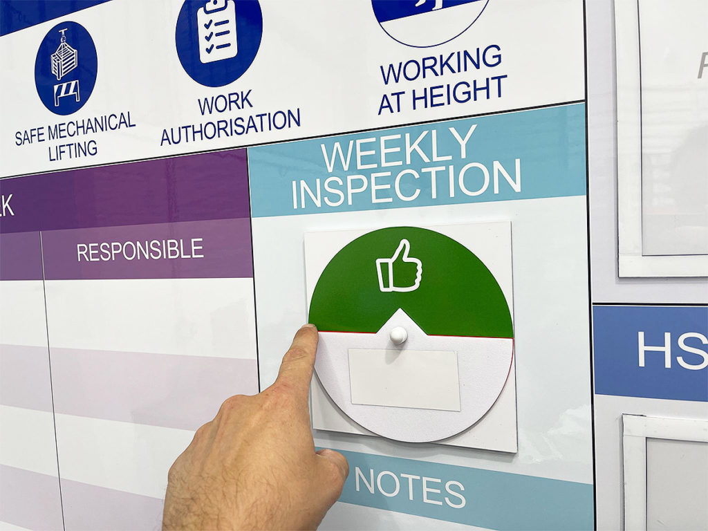 Health & Safety board