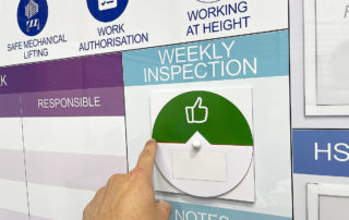 Health & Safety board