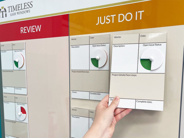 Continuous Improvement board