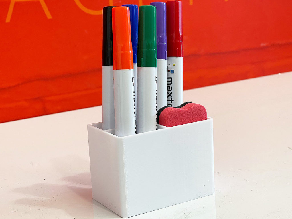 dry wipe pen holder