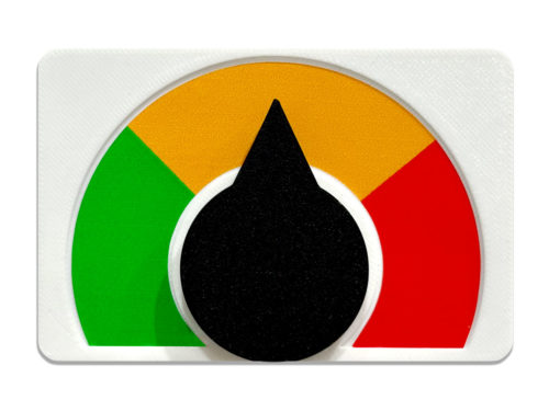 Compact Status Meter (90x60mm)