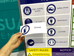 Safety Notice Board