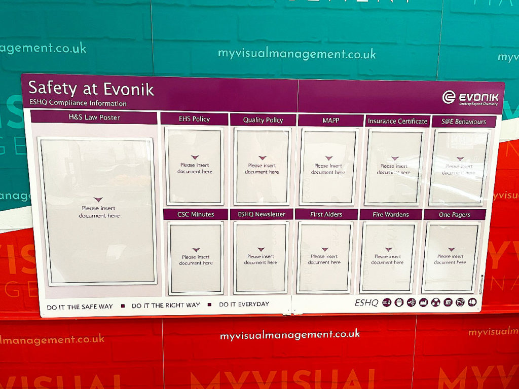 Compliance Information board