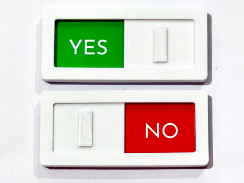 2-way mini status sliders