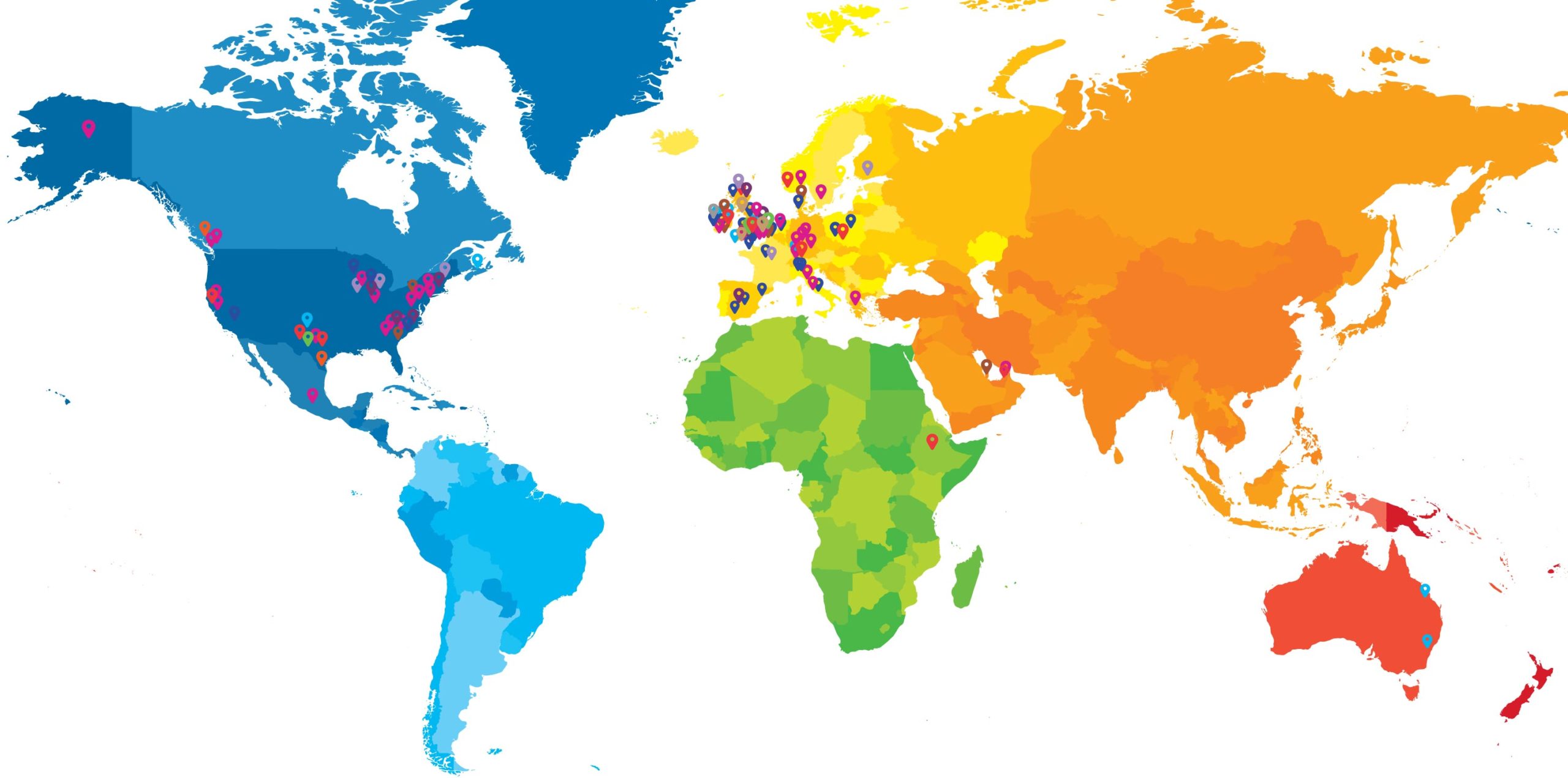 2026 WORLD MAP CLIENT LOCATIONS